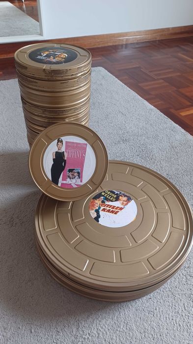 Caixas de filmes antigas Tobis