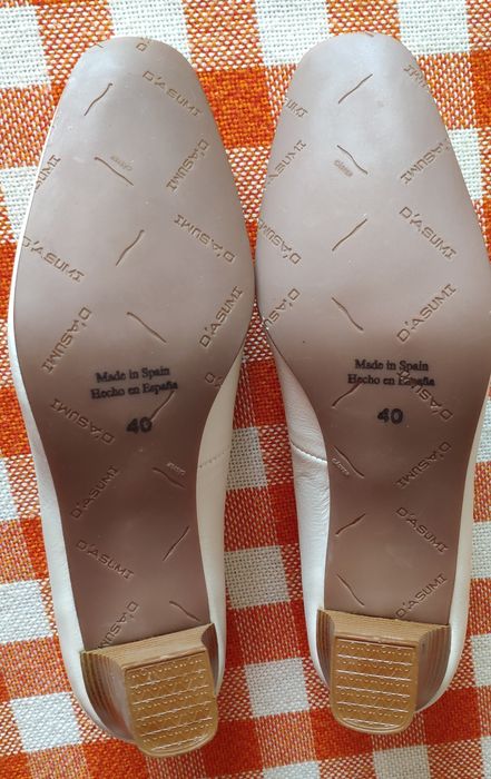 Buty skóra naturalna Markowe Ślubne Nowe r. 40