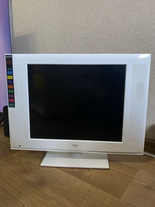 монітор, ergo, новий, білий