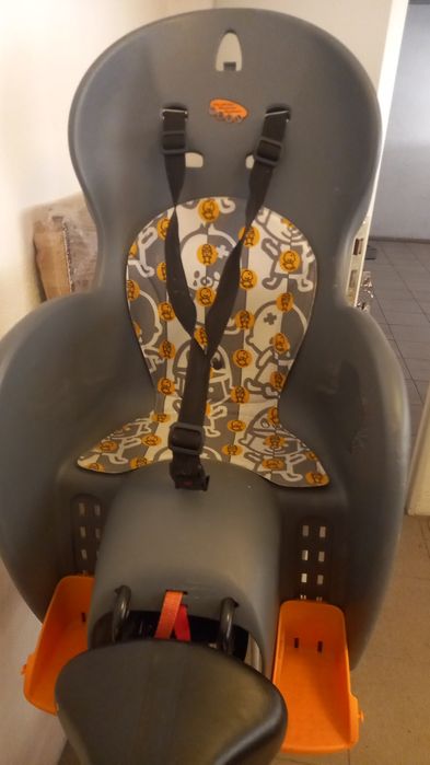 Cadeira criança e suporte para qualquer bicicleta