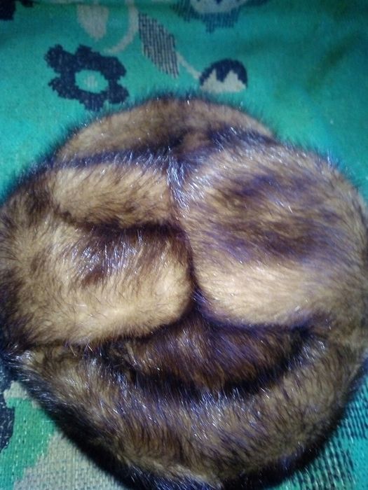 Норковая шапка обманка