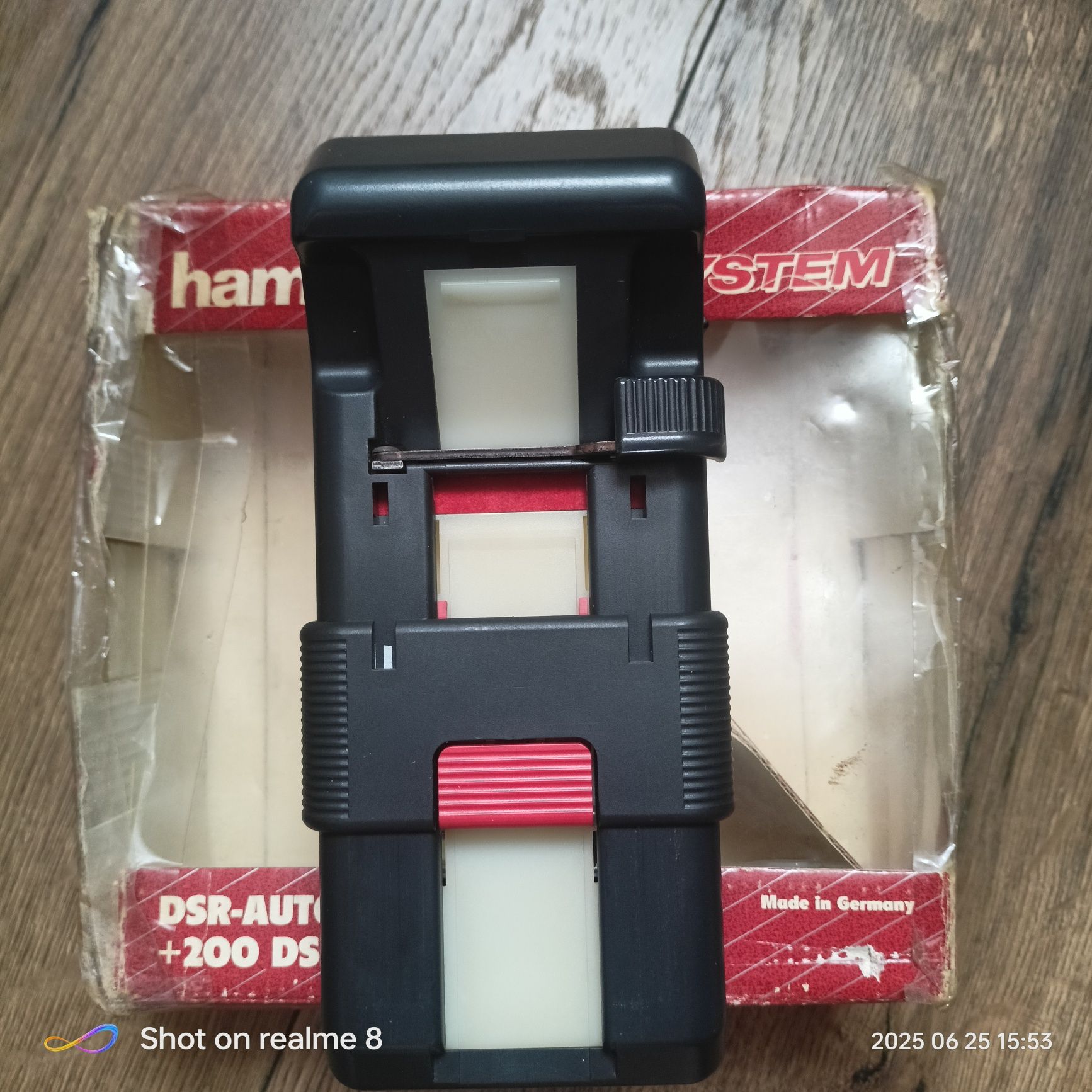 Hama DSR-System – Podajnik do slajdów + trymer (Made in Germany)