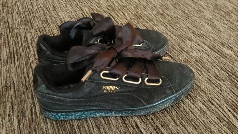 Кросівки restime р.38.5. Puma. Натур шкіра