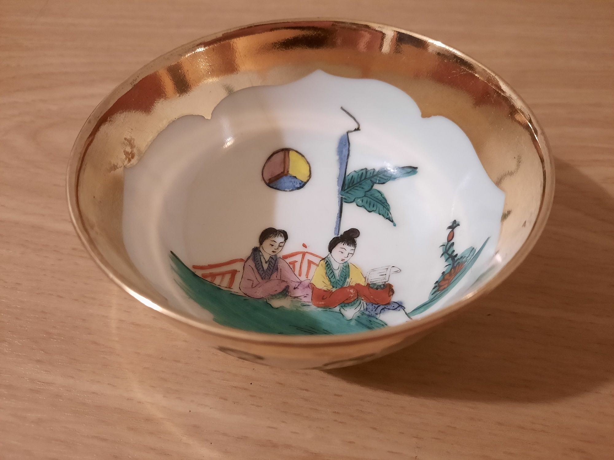 Taça em porcelana chinesa