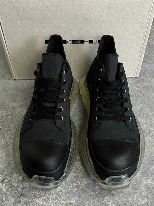 Rick Owens DRKSHDW Abstract Ramones jumbo lace laces кеди кросівки 43