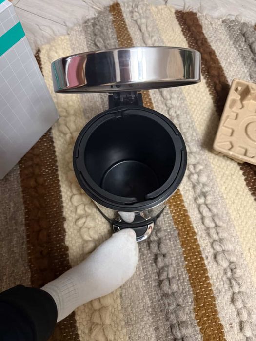 Відро для сміття Hansgrohe AddStoris 41775000 3 л з педаллю, хром