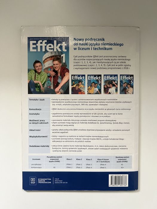 Effekt 1 podręcznik język niemiecki