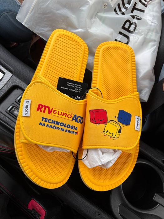 Klapki Kubota x RTV Euro AGD | Edycja Limitowana