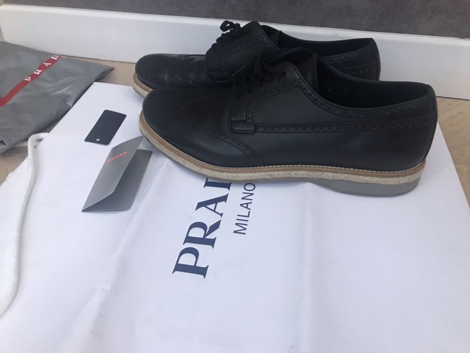 Prada туфлі оригінал р.46, шкіра