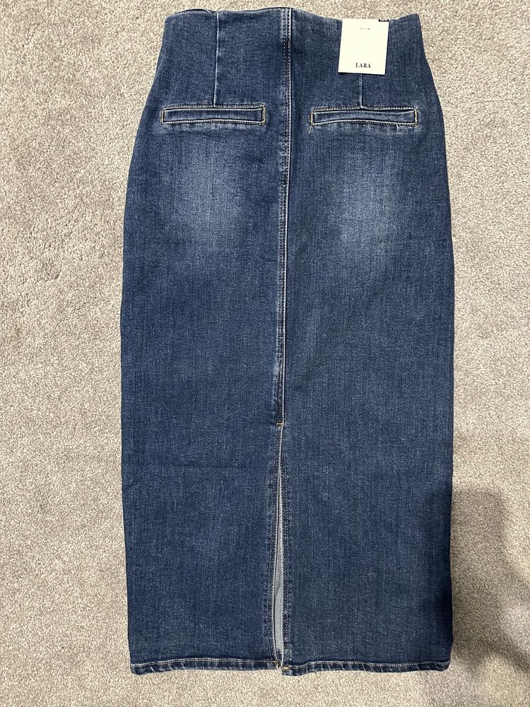 Spódnica jeansowa maxi
