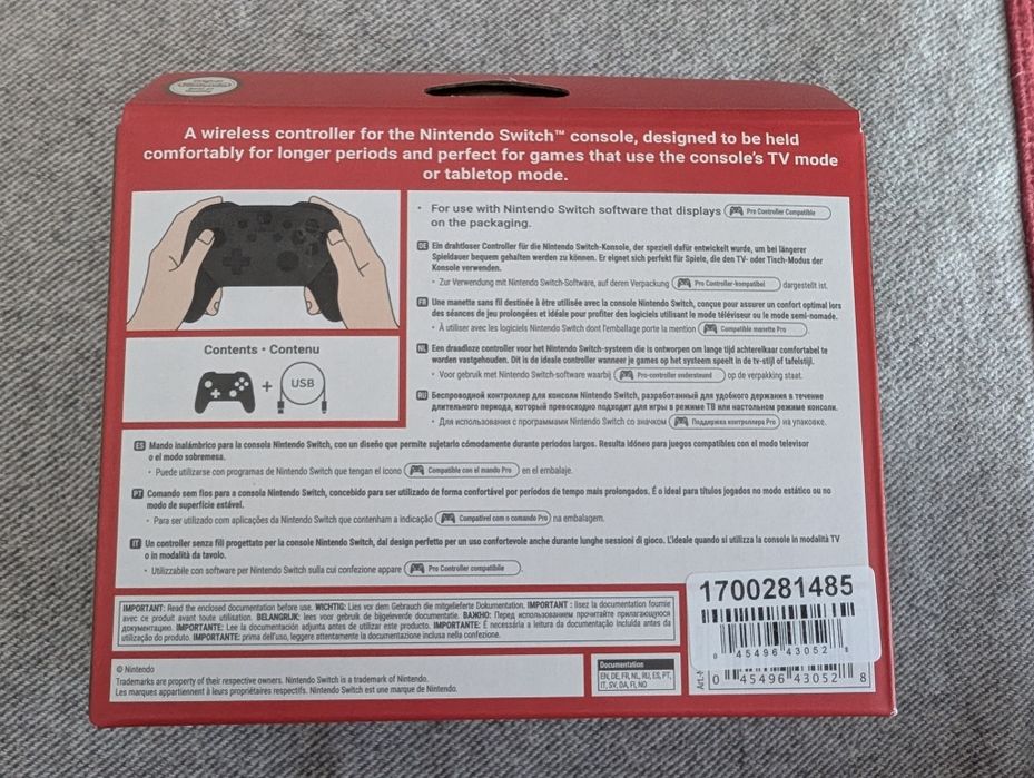 Nintendo Switch Pro Controller