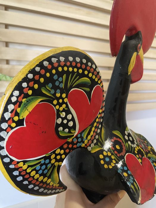 Galo barcelos porcelana