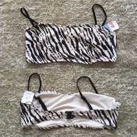 Parte cima bikini Zebra - Tamanho 44 - 3€ + portes *