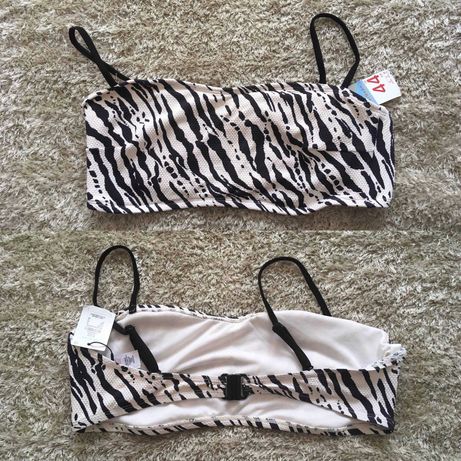 Parte cima bikini Zebra - Tamanho 44 - 4€ + portes *