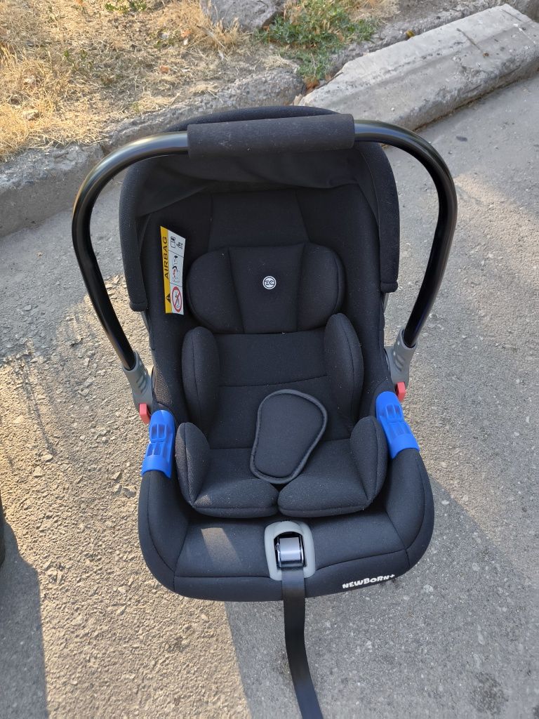 Коляска Bebetto Pascal , автолюлька El camino Me 1043 Newborn