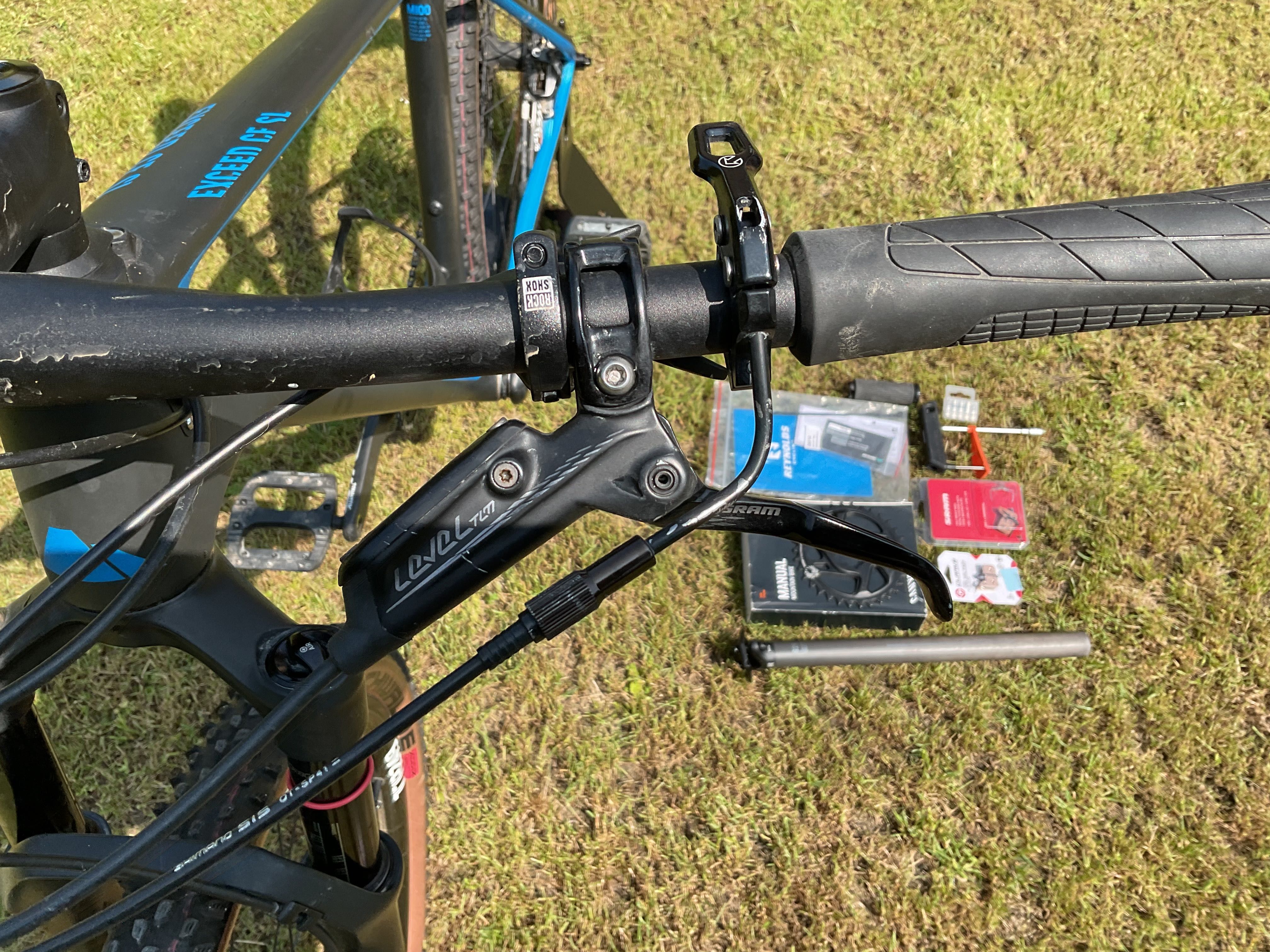Canyon Exceed CF SL 8.0, Carbon, pomiar mocy INPEAK