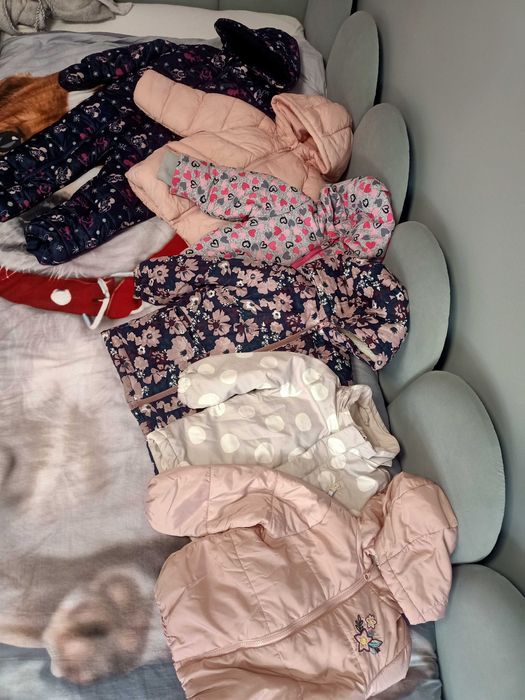 Oddam kurtki zimowe dla dziewczynki