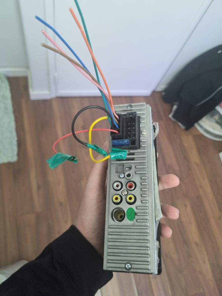 Rádio som com Bluetooth, praticamente novo