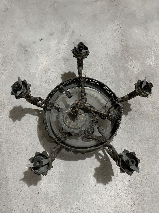 Candeeiro Antigo Bronze