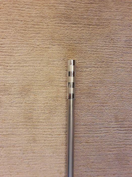 Karnisz srebrny pojedynczy 175 cm