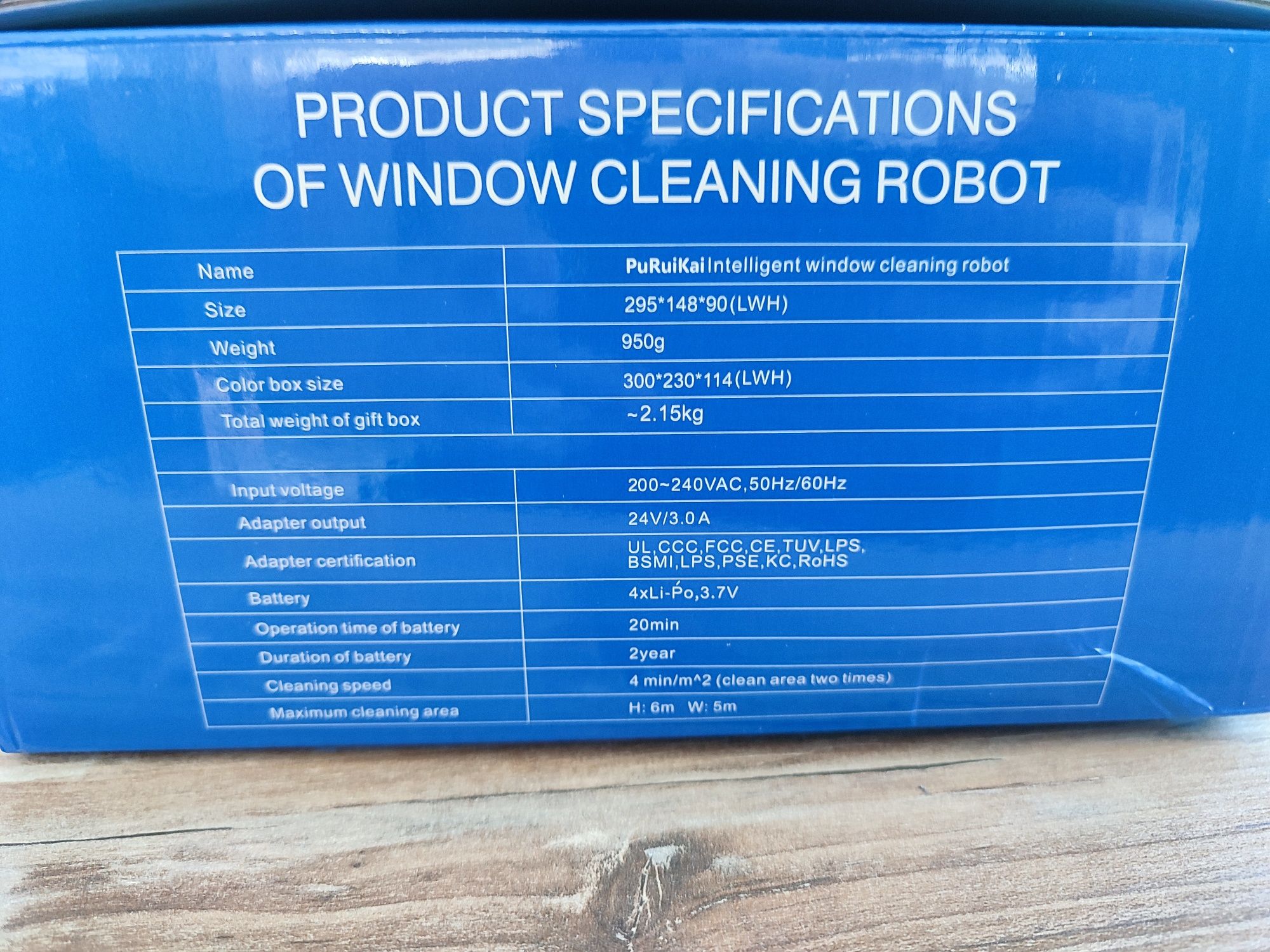 Robot Do Mycia Szyb Okna Zestaw Automatyczna Myjka