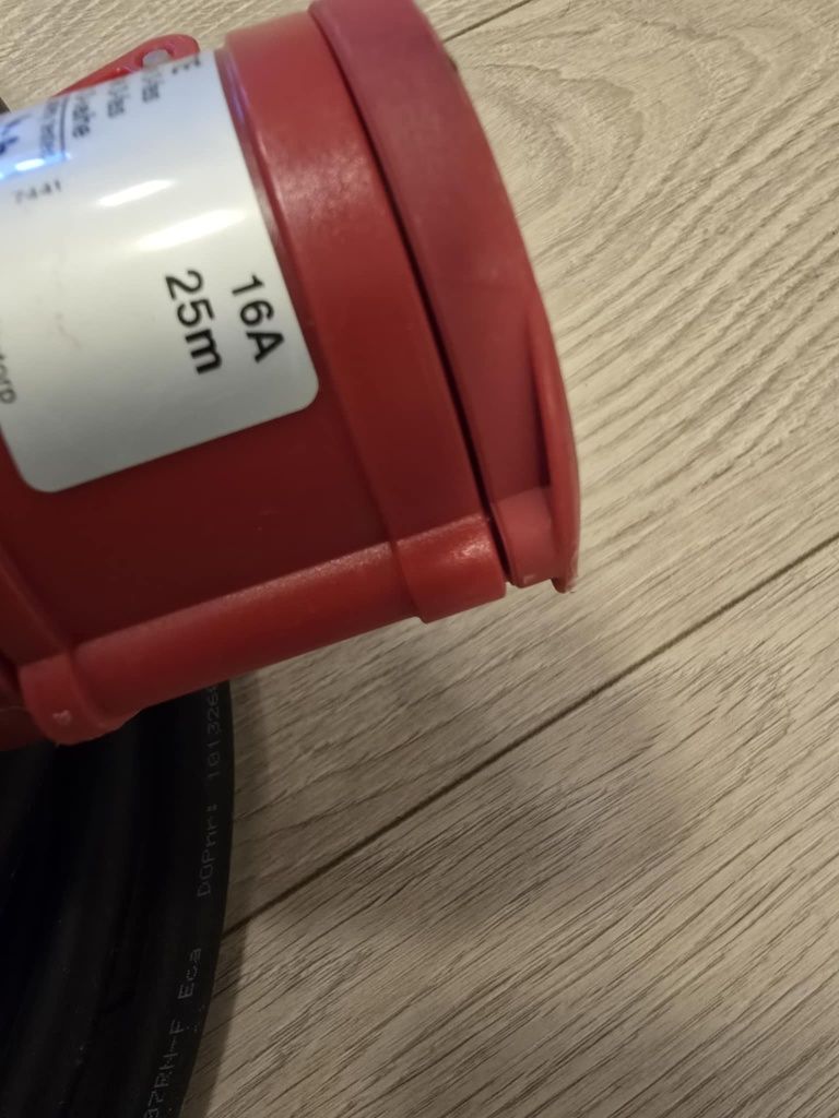 Kabel siłowy nowy 25 m