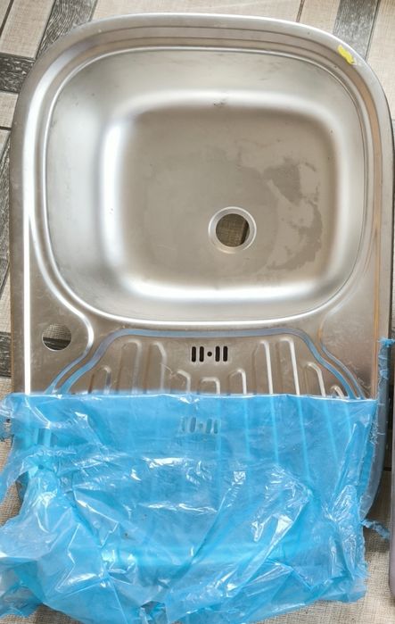 Мойка из нержавейки,48*73 см