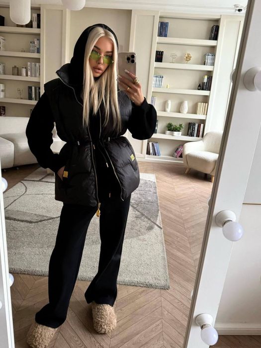 Костюм трійка жіночий , колір чорний, шоколад