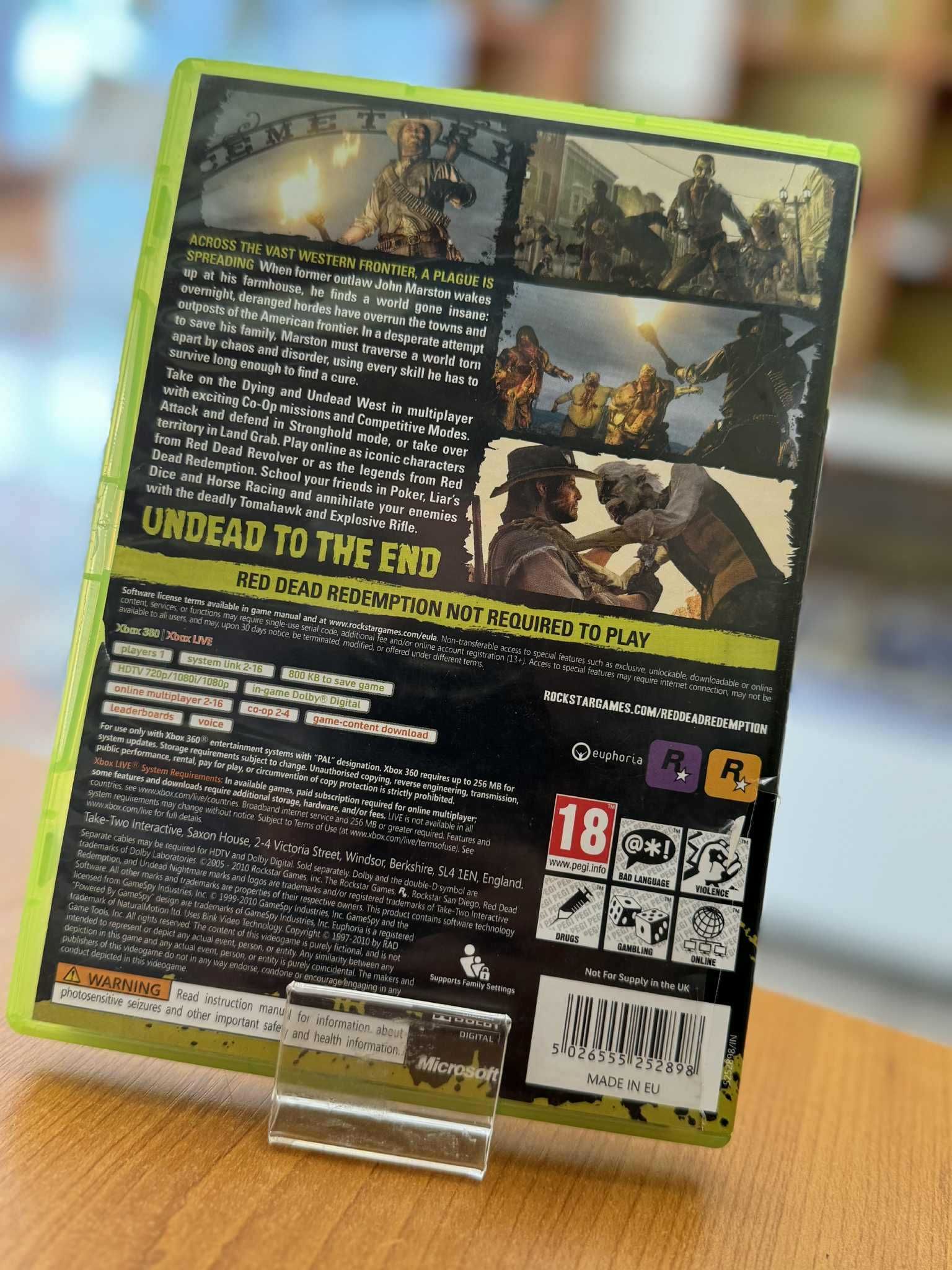 Gra Red Dead Redemption: Undead Nightmare Xbox 360