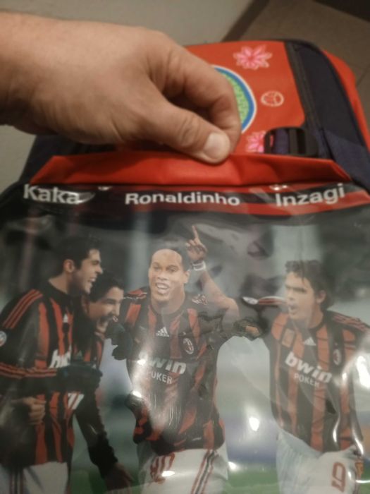 Plecak młodzieżowy chłopięcy AC Milan