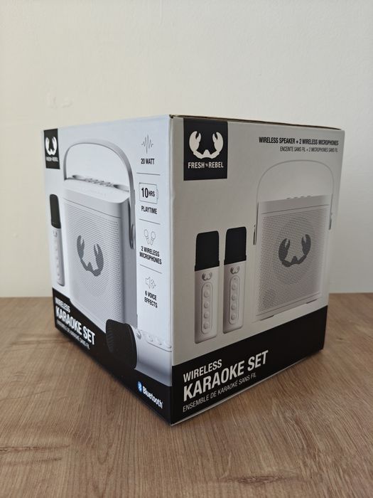 Бездротовий караоке набір Fresh ‘n Rebel з мікрофонами