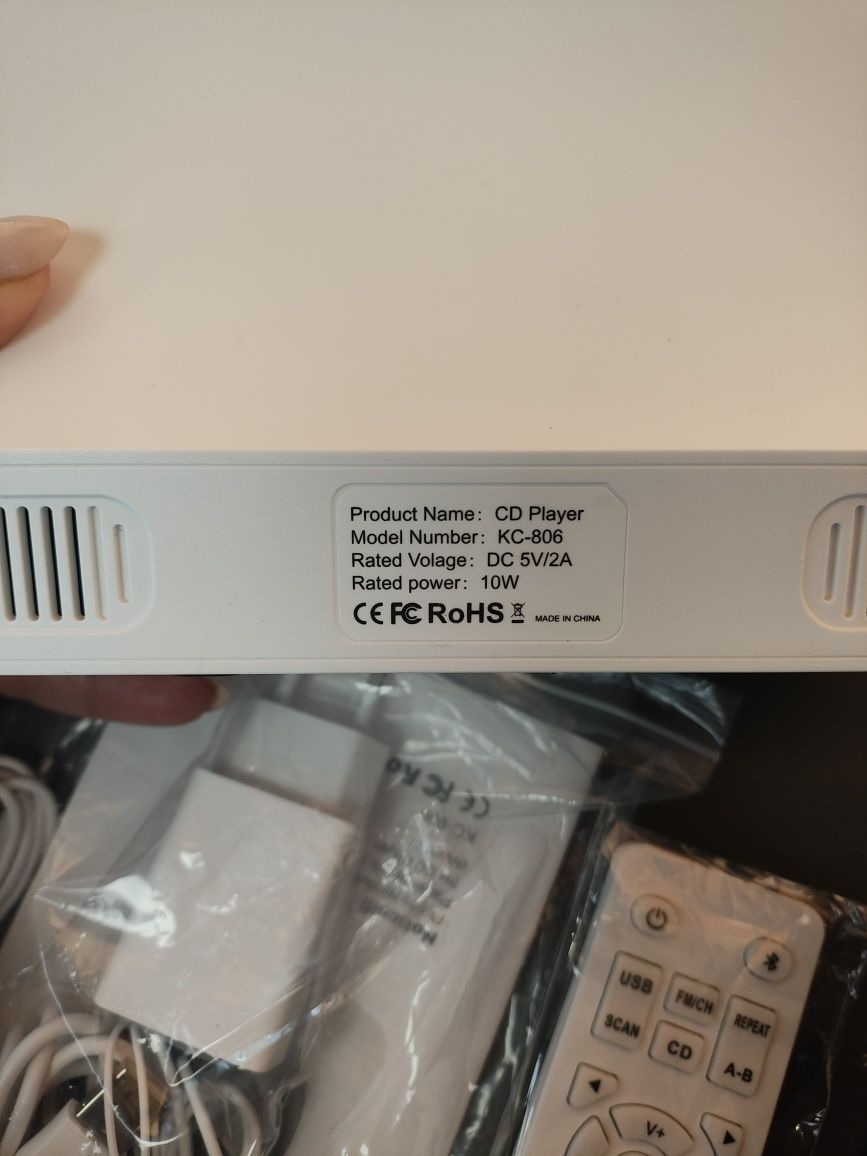Głośnik bluetooth z CD