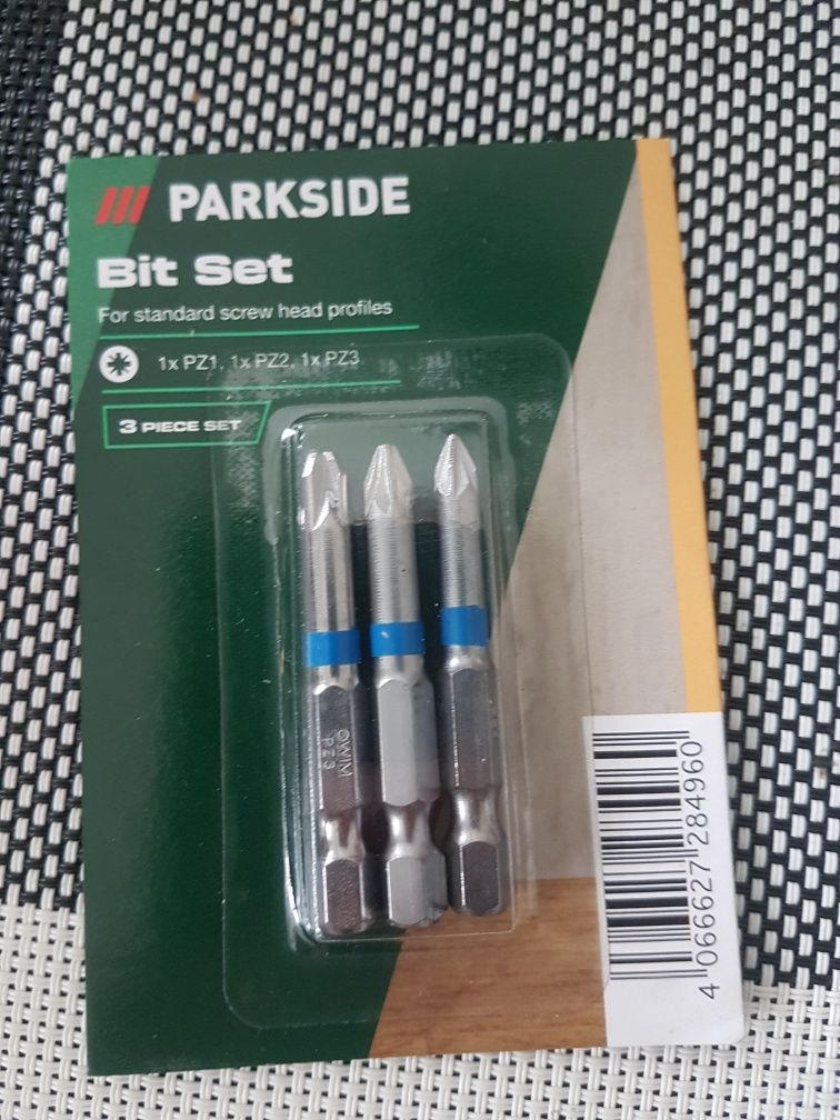 Do kolekcji - zestaw bitów - PARKSIDE - nowe PZ