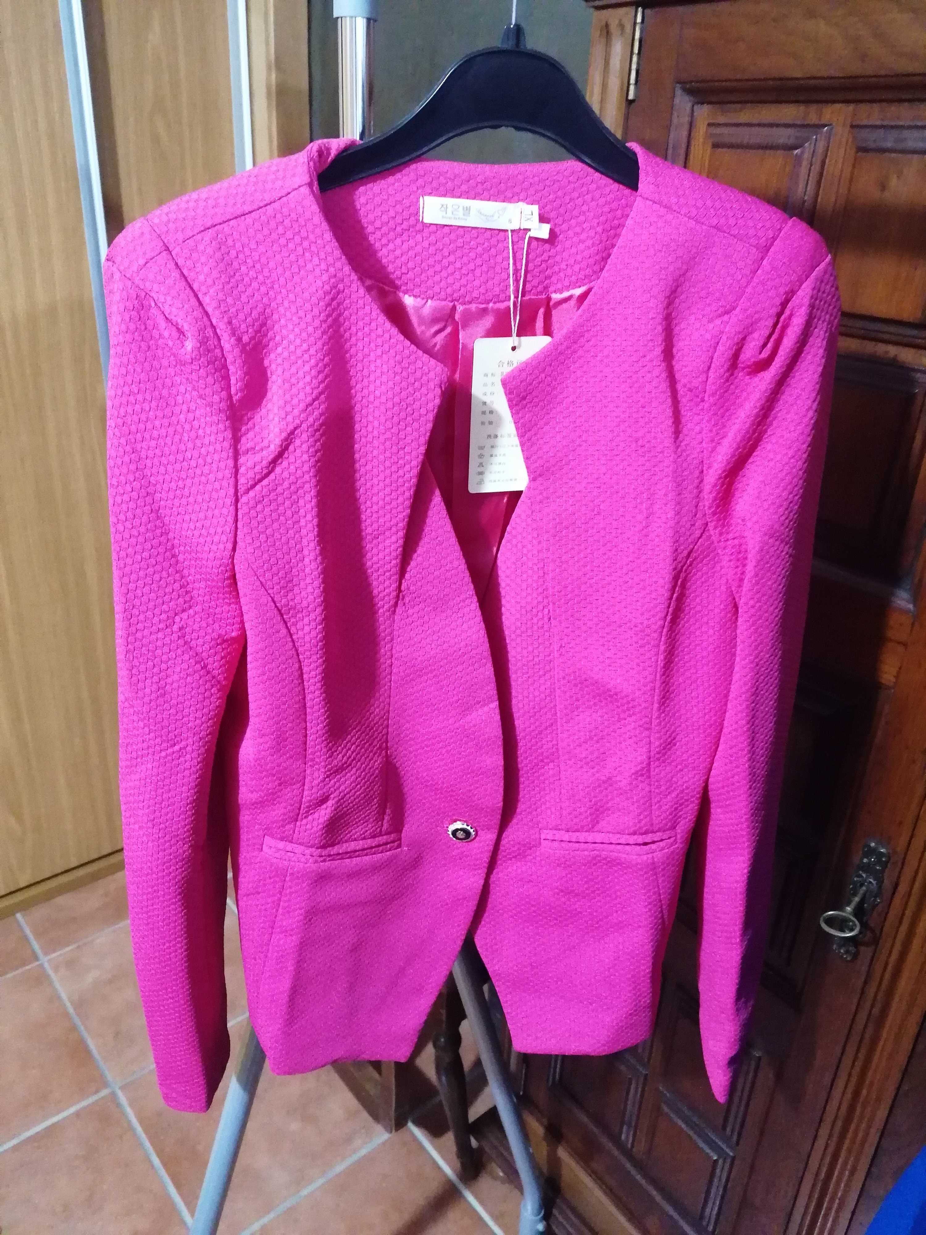 Blazer Rosa - Novo