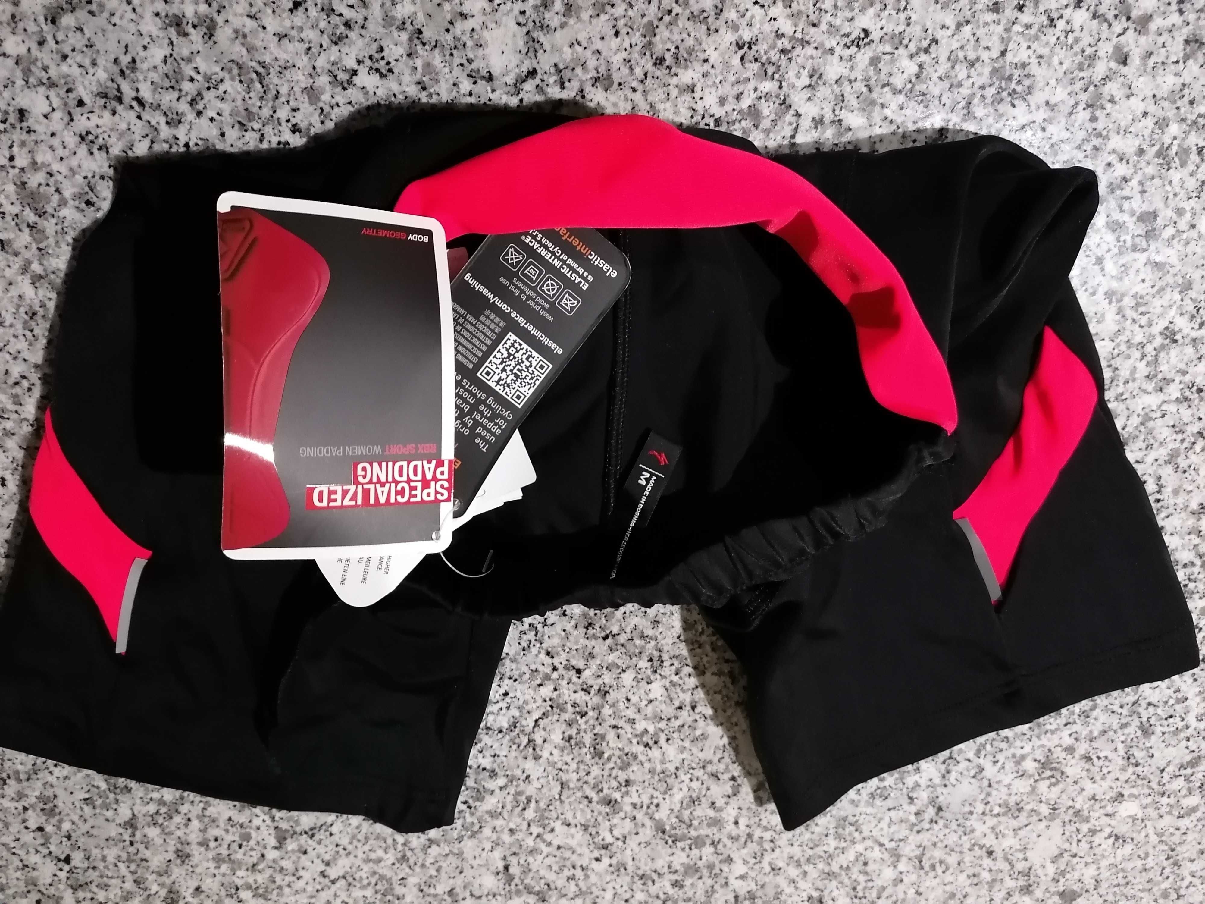 Specialized calçao Rbx Sport Logo Mulher Black Red tamanho M,  Novo