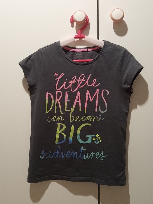 Bluzki dziewczęce z krótkim rękawem