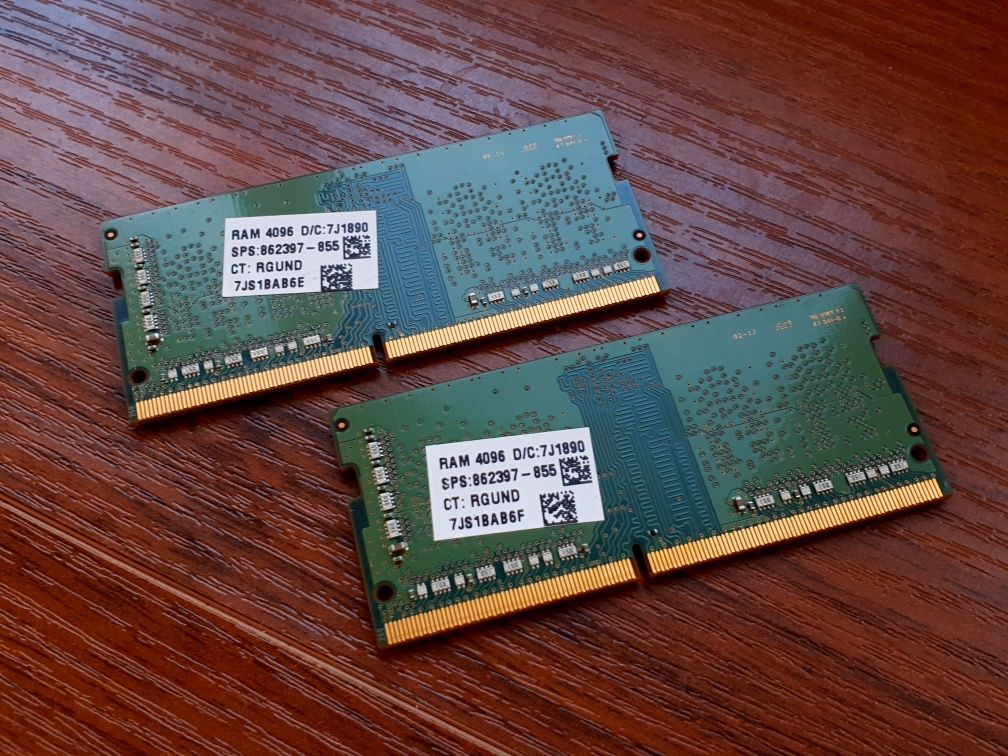 Оперативная память Samsung 2*4 GB SO-DIMM DDR4 2666 MHz - (M471A5244CB