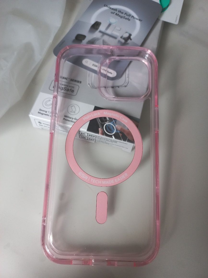 Прозорий чехол для смартфона with Magnetic for iPhone 15