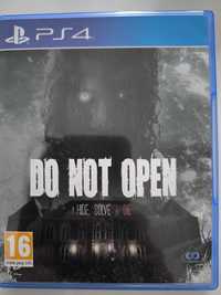 Ps4 Do Not Open możliwa zamiana