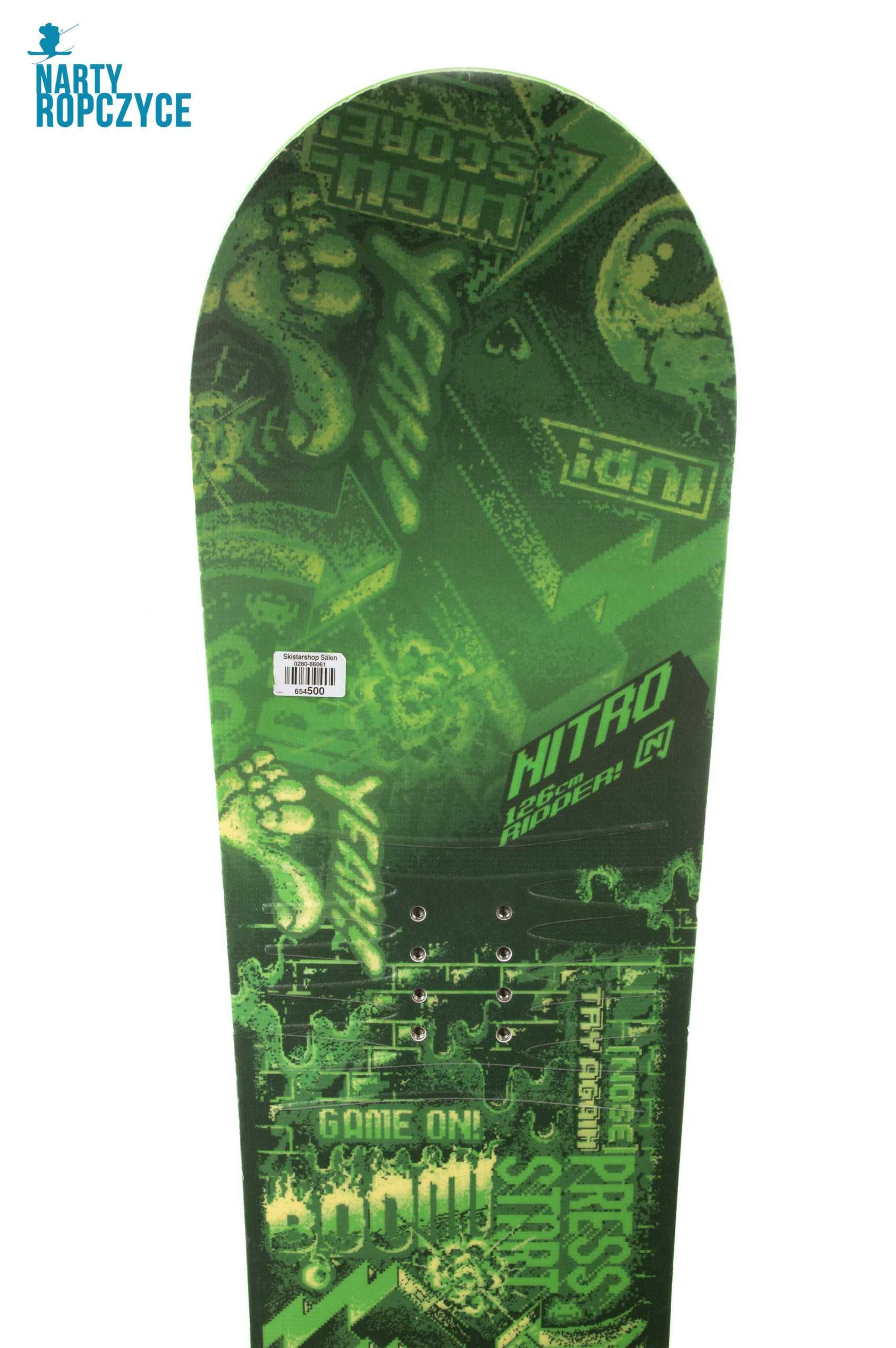 NartyRopczyce NR242 Deska 126 NITRO RIPPER UP X22 Stan BDB Serwis