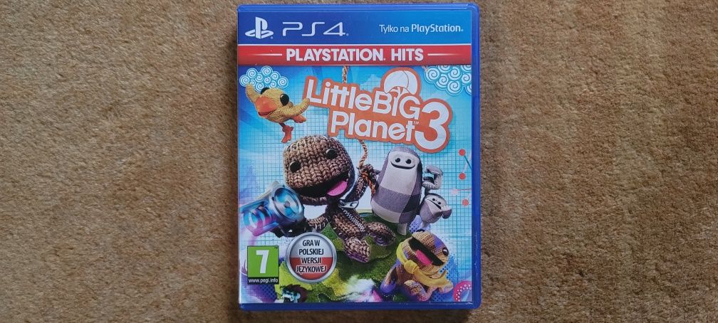 Little Big Planet 3 Gra Play Station 4 PS4