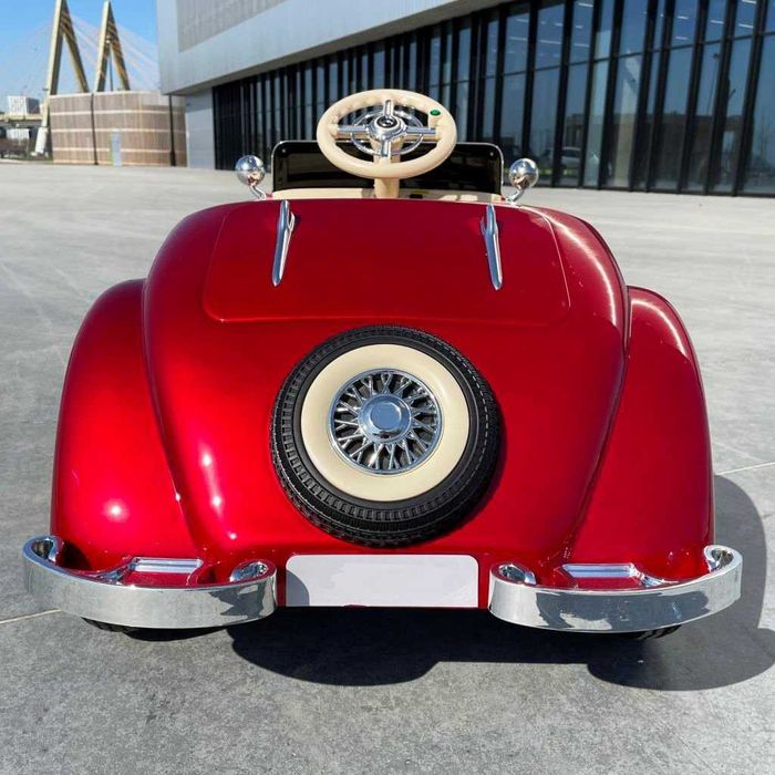 Mercedes Retro 4x4 Auto AKUMULATOR MOTOR Elektryczny Samochód 2 DZIECI