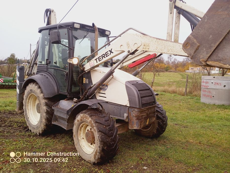 Koparko ładowarka Terex860sx