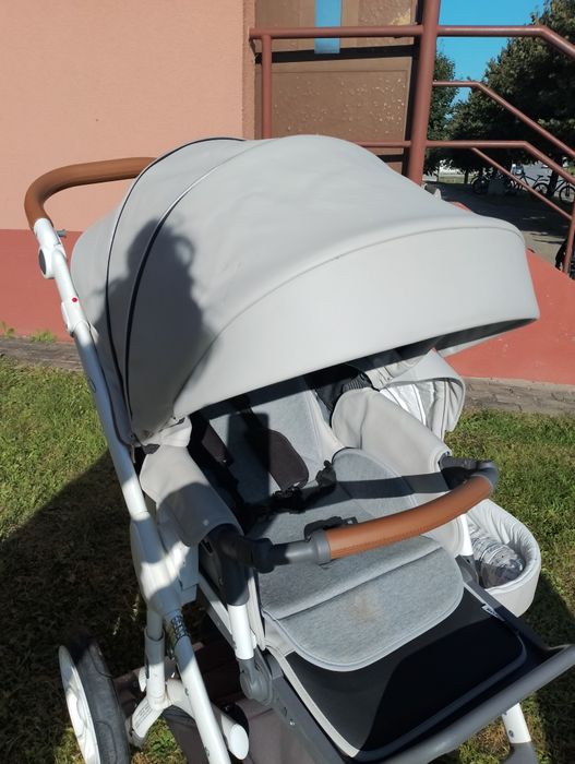 Wózek 2 w 1 pompowane koła