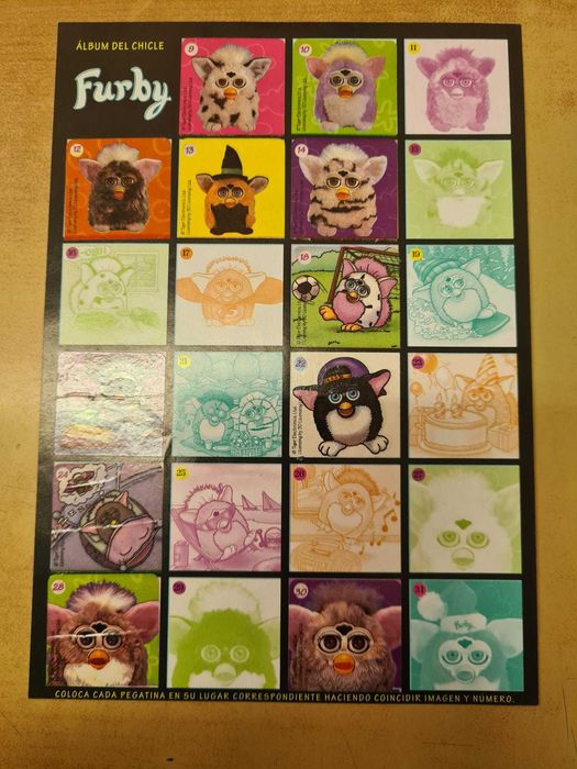 Folheto Tiger Electronics - Furby