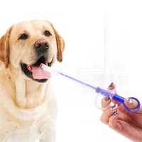 Aplikator tabletek dla psa kota strzykawka dozownik do podawania leków
