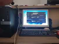 Komputer Monitor Klawiatura Mysz Windows 11 PRO z kluczem