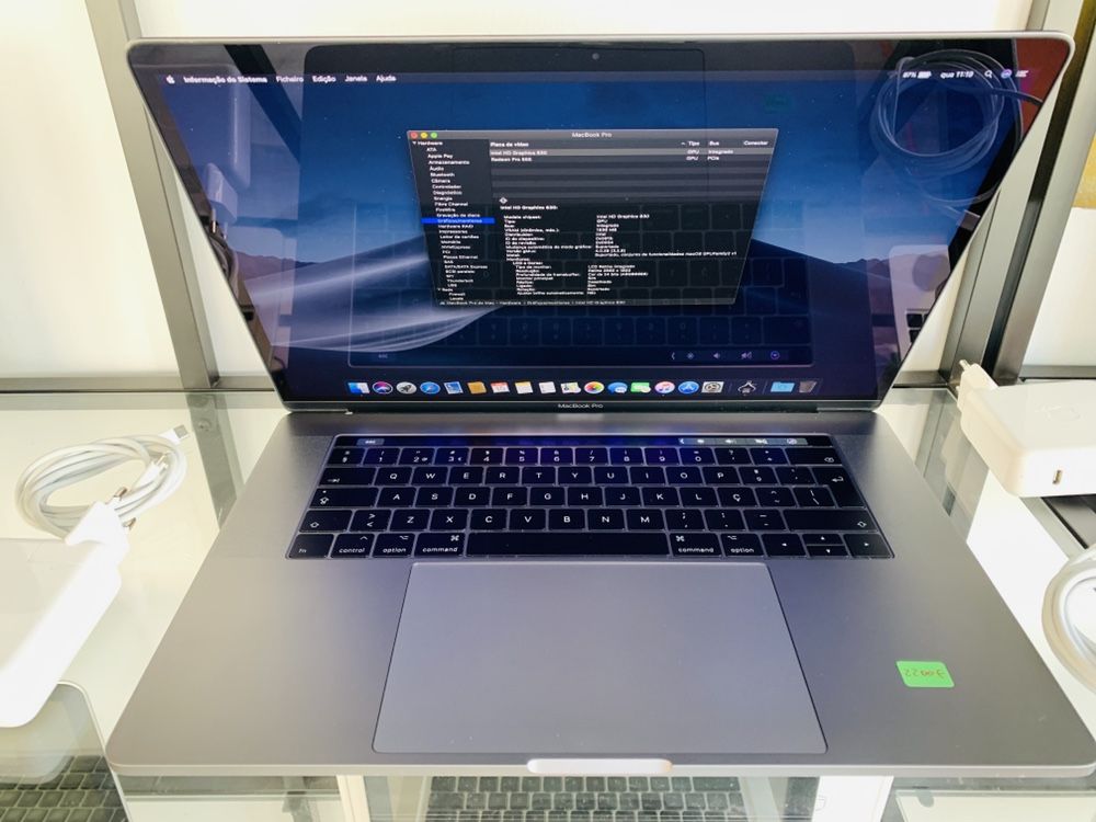 MacBook Pro 15 Touch Bar | 16 tb | 256 SSD | PREÇO BOMBA