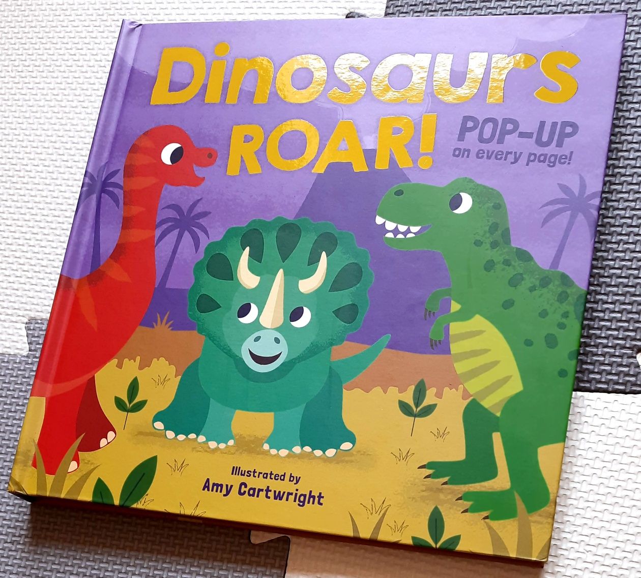 Dinosaurs Roar! pop-up książeczka po angielsku dinozaury