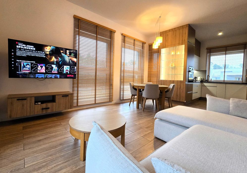 Forest Longinówka II - 50m2, garaż, klima, widok na las, jezioro, fvat